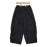 SETTO パラシュートパンツ STL-PT010 コットン ワイド パンツ ブラック レディース セット【中古】5-0316G∞