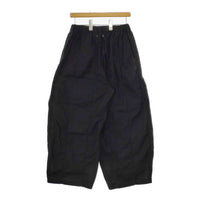 SETTO パラシュートパンツ STL-PT010 コットン ワイド パンツ ブラック レディース セット【中古】5-0316G∞
