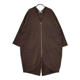 TANG コーマ裏毛 スウェット 2125303 コート ブラウン レディース タング【中古】5-0316M∞