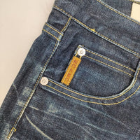 KOhZO DENIM コーゾーデニム 赤耳 セルビッチ ジーンズ デニムパンツ ネイビー レディース【中古】5-0316G∞