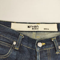 KOhZO DENIM コーゾーデニム 赤耳 セルビッチ ジーンズ デニムパンツ ネイビー レディース【中古】5-0316G∞