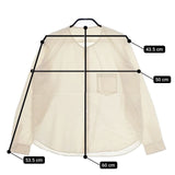 ゴーシュ G234-B029 コットンリネンポプリン ブラウス シャツ 23SS キナリ ベージュ レディース ゴーシュ【中古】5-0402M∞