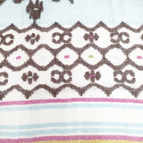 45R/45rpm インドジャムダニのストール 定価41800円 大判 マフラー ストール ミズイロ ブラウン レディース フォーティーファイブアールピーエム【中古】5-1023T◎