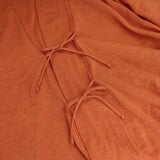 45R/45rpm フロートニットソーのカシュクール 定価34100円 ウール カーディガン オレンジ レディース フォーティーファイブアールピーエム【中古】5-0820T∞