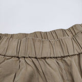 humoresque silk cotton easy pants KA2404 サイズ36 シルクコットン イージー パンツ ベージュ レディース ユーモレスク【中古】5-0309M♪