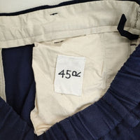 45R/45rpm モールストレッチワイドPANTS 定価26400円 パンツ ネイビー レディース フォーティーファイブアールピーエム【中古】5-1009T∞