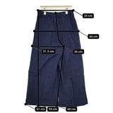 45R/45rpm モールストレッチワイドPANTS 定価26400円 パンツ ネイビー レディース フォーティーファイブアールピーエム【中古】5-1009T∞