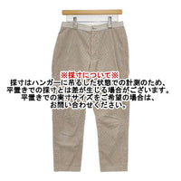 45R/45rpm より杢コーデュロイクロススパッツパンツ 女の子 定価17600円 パンツ ベージュ レディース フォーティーファイブアールピーエム【中古】5-1009T∞