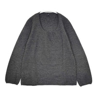 45R/45rpm ウール ニットソー セーター ニット グレー レディース フォーティーファイブアールピーエム【中古】5-1009T∞