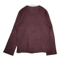 45R/45rpm ウール ニット カーディガン ワインレッド レディース フォーティーファイブアールピーエム【中古】5-1009T∞