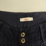45R/45rpm コットン コーデュロイ パンツ ネイビー レディース フォーティーファイブアールピーエム【中古】5-1009T∞