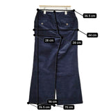 45R/45rpm コットン コーデュロイ パンツ ネイビー レディース フォーティーファイブアールピーエム【中古】5-1009T∞