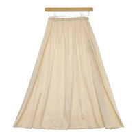 AMERI プリーツ UND 2WAY SHEER CHAMBRAY SKIRT ロングスカート ピンク レディース アメリ【中古】5-0416M∞