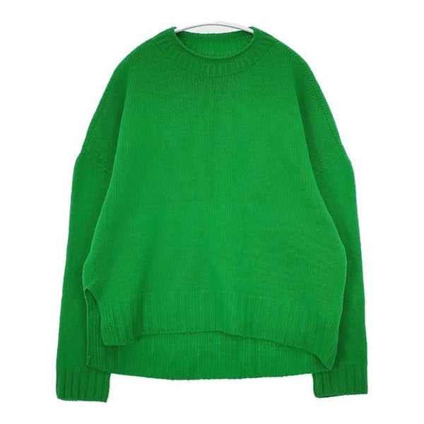UNITED TOKYO カシミヤ混クルースリットニット セーター ニット グリーン レディース ユナイテッドトウキョウ【中古】5-0906T∞