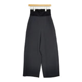 Liesse ポリエステル ハイウエスト パンツ チャコールグレー レディース リエス【中古】5-0915T∞