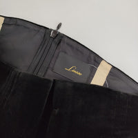 Liesse ポリエステル ハイウエスト パンツ チャコールグレー レディース リエス【中古】5-0915T∞