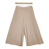 sacra ポリエステル ワイド パンツ ピンクベージュ レディース サクラ【中古】5-0416G∞
