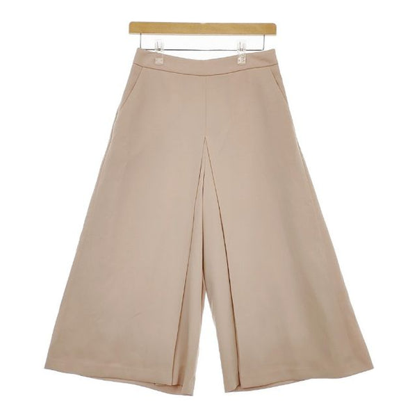 sacra ポリエステル ワイド パンツ ピンクベージュ レディース サクラ【中古】5-0416G∞