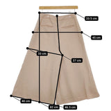 sacra ポリエステル ワイド パンツ ピンクベージュ レディース サクラ【中古】5-0416G∞