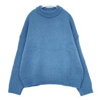 MODE ROBE アルパカウールニット ニット トップス セーター ニット ブルー レディース モードローブ【中古】5-0906T∞