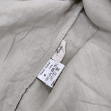 nest Robe 01181-1034 リネンハイカウントバンドカラーシャツ 製品染め 長袖シャツ ライトグリーン レディース ネストローブ【中古】5-0601M∞