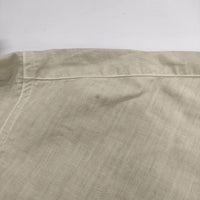 nest Robe 01181-1034 リネンハイカウントバンドカラーシャツ 製品染め 長袖シャツ ライトグリーン レディース ネストローブ【中古】5-0601M∞