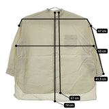 nest Robe 01181-1034 リネンハイカウントバンドカラーシャツ 製品染め 長袖シャツ ライトグリーン レディース ネストローブ【中古】5-0601M∞