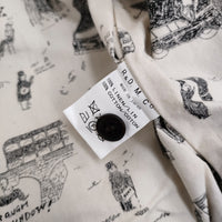 R&D.M.Co- 新品 ロビンソンズチェック スウィングトップ where is my dog? ブルゾン ブラウン レディース オールドマンズテーラー【中古】5-0323M♪
