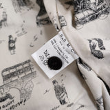 R&D.M.Co- 新品 ロビンソンズチェック スウィングトップ where is my dog? ブルゾン ブラウン レディース オールドマンズテーラー【中古】5-0323M♪