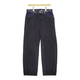 TIGRE ET TIGRE ティグレットティグレ Ollie Denim P14 28600円 ジャーナルスタンダード デニムパンツ 24AW ブラック レディース【中古】5-0131G♪