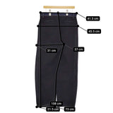 TIGRE ET TIGRE ティグレットティグレ Ollie Denim P14 28600円 ジャーナルスタンダード デニムパンツ 24AW ブラック レディース【中古】5-0131G♪