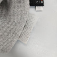 L'EQUIPE YOSHIE INABA ウール セーター ニット グレー レディース レキップヨシエイナバ【中古】5-0906T∞