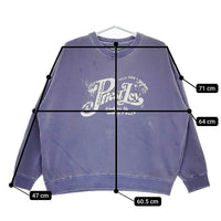 Johnbull/GOOD ROCK SPEED ピグメントダイ 加工 トレーナー スウェット ネイビー レディース ジョンブル/グッドロックスピード【中古】5-0416M∞