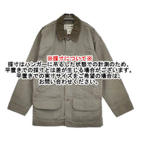 L.L.Bean Original Field Coat サイズS 定価29700円 コットンの裏地付き ダック地 ジャケット カーキ メンズ エルエルビーン【中古】5-0920T♪