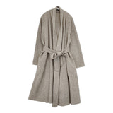 nest Robe フリース スウェット 01163-2010 ガウンコート ヤク混 日本製 コート グレー レディース ネストローブ【中古】5-1104T△
