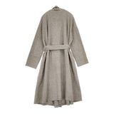 nest Robe フリース スウェット 01163-2010 ガウンコート ヤク混 日本製 コート グレー レディース ネストローブ【中古】5-1104T△