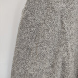 nest Robe フリース スウェット 01163-2010 ガウンコート ヤク混 日本製 コート グレー レディース ネストローブ【中古】5-1104T△