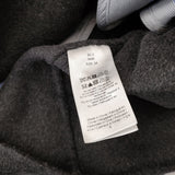 GANNI Wool Midi Jacket ウールミディジャケット F8505 定価78100円 チェスターコート 23AW チャコールグレー レディース ガニー【中古】5-0131A♪
