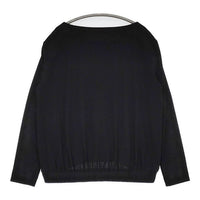 Harriss カットソー ブラウス シャツ ブラック レディース ハリス【中古】5-0807M∞