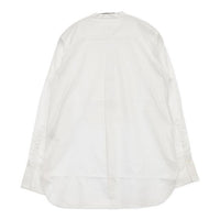 IENA バンドカラーオックスロングシャツ 定価16500円 比翼ボタン 長袖シャツ 23SS ホワイト レディース イエナ【中古】5-0807M∞
