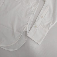 IENA バンドカラーオックスロングシャツ 定価16500円 比翼ボタン 長袖シャツ 23SS ホワイト レディース イエナ【中古】5-0807M∞