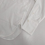 IENA バンドカラーオックスロングシャツ 定価16500円 比翼ボタン 長袖シャツ 23SS ホワイト レディース イエナ【中古】5-0807M∞
