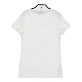 iCB 刺繍入り 定価11000円 サイズS CKKCYCM0413 レース 半袖Ｔシャツ カットソー ホワイト レディース アイシービー【中古】5-0608S♪