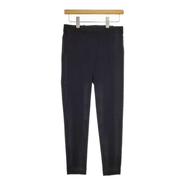 theory スラックスパンツ ストレッチ センタープレス 01-5206400 パンツ ブラック レディース セオリー【中古】5-0420M△