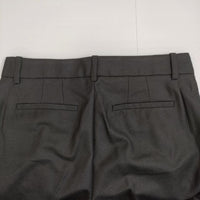 theory Light Saxony サキソニー ウール センタープレススラックス ワイド パンツ ブラック レディース セオリー【中古】5-0814T∞