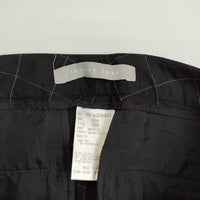 theory luxe サキソニーチェック SAXONY CHECK ウール センタープレススラックス パンツ ブラック レディース セオリーリュクス【中古】5-0814T∞