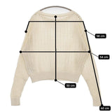 SLOBE IENA 5Gメッシュアミニットプルオーバー 定価13200円 ニット 23AW アイボリー レディース スローブイエナ【中古】5-0807M∞