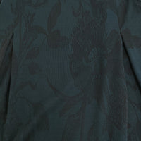 FIFILLES 未使用品 フランス製 ノースリーブ ワンピース グリーン ブラック レディース フィフィーユ【中古】5-0608S♪