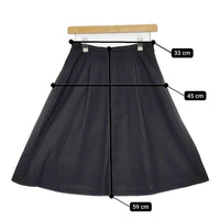 N.Natural Beauty Basic 017-7120444 ポリエステル スカート ブラック レディース エヌナチュラルビューティベーシック【中古】5-0807M∞