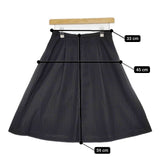 N.Natural Beauty Basic 017-7120444 ポリエステル スカート ブラック レディース エヌナチュラルビューティベーシック【中古】5-0807M∞